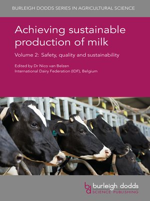 cover image of Achieving sustainable production of milk Volume 2
